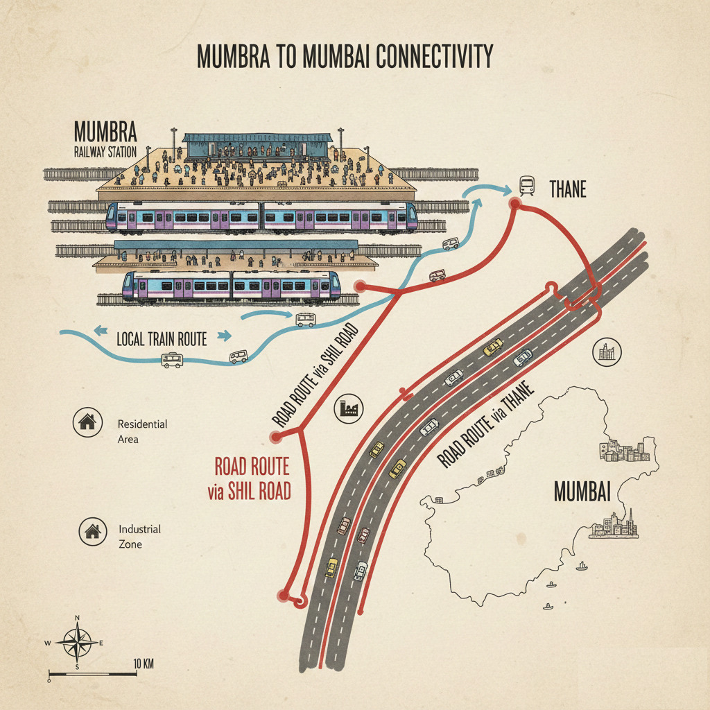 Mumbra to Mumbai: Your Complete Connectivity Guide for Homebuyers